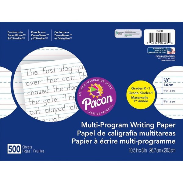 Pacon Paper, Hndwrtng, K&1St Grde Pk PAC2420